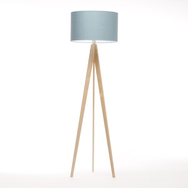 Lampadar 4room Artist, mesteacăn, 150 cm, albastru - gri 
