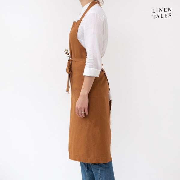 Șorț din in Chef – Linen Tales-image-1