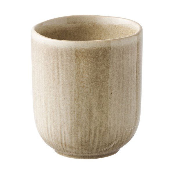 Cești bej 4 buc. din gresie ceramică 360 ml Viola – House Nordic-image-2