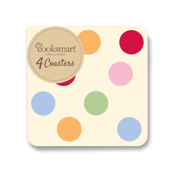 Set 4 suporturi pentru pahare Cooksmart Spots-image-1