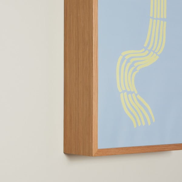 Tablou 32x44 cm Hello – Hübsch-image-2