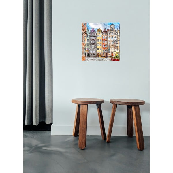 Tablou 30x30 cm Gdansk – Fedkolor-image-1