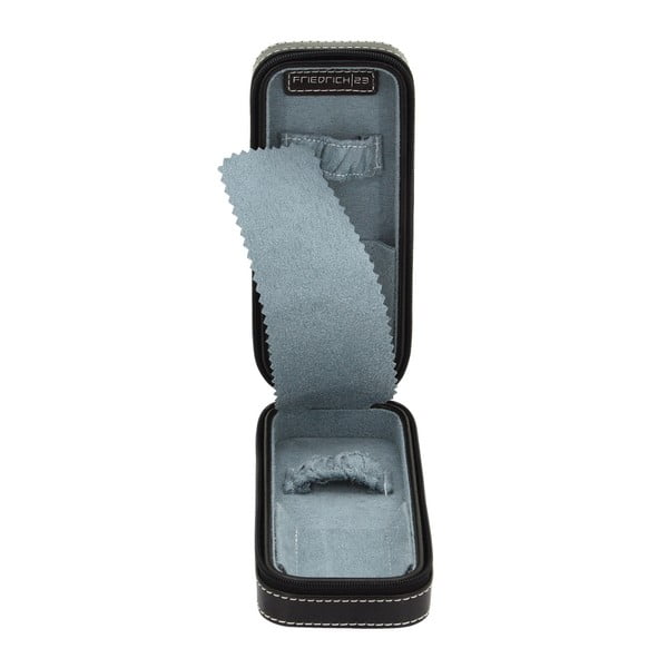 Cutie pentru ceas Friedrich Lederwaren Bond, negru-image-3