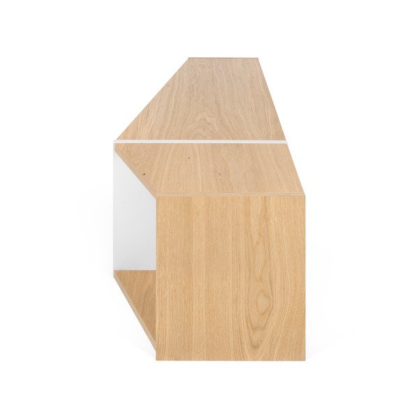 Raft TemaHome One, 120 x 35 cm, alb - maro-image-4