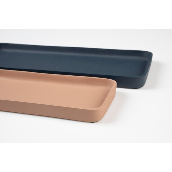 Tăvi decorative 2 buc. din metal 15,5x39,5 cm Rebel – Zuiver-image-4