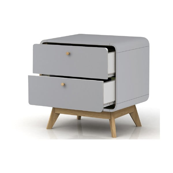 Noptieră gri Cassie - Støraa-image-2