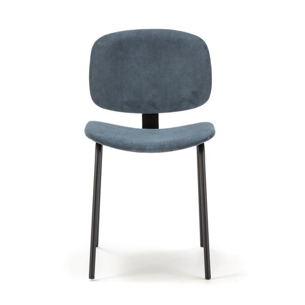 Scaune de dining albastre 2 buc. Arus – Marckeric-image-2