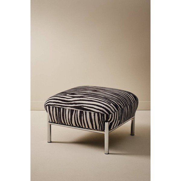 Taburet alb-negru Ramon – Jotex-image-2