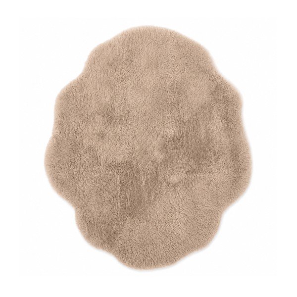 Covor pentru copii în culoare naturală deschisă 115x140 cm Mammoth – Meowbaby