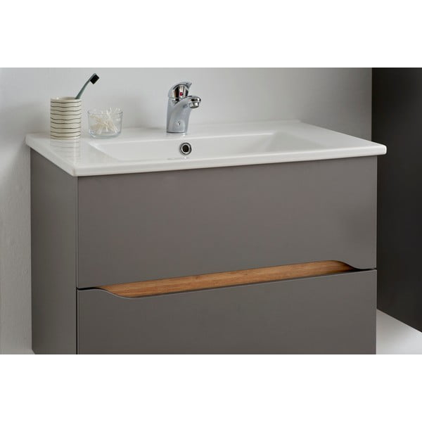 Dulap gri sub chiuvetă  72x51 cm Set 357 - Pelipal-image-1