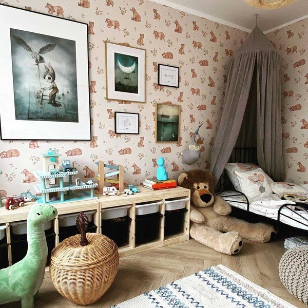 Tapet pentru copii 50x280 cm Little Bears – Dekornik-image-3