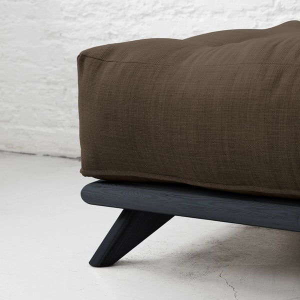  Canapea Senza Black/Choco Brown-image-2