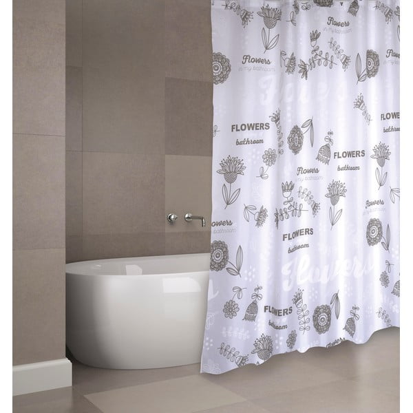 Perdea de duș 180x200 cm Flowers – MSV-image-2