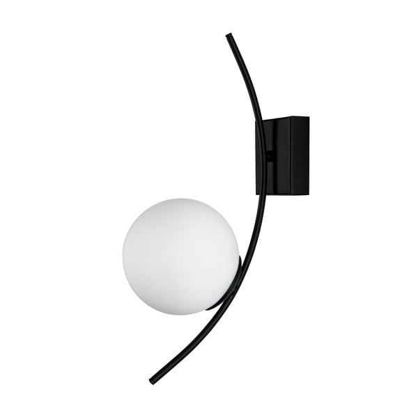 Aplică de perete Squid Lighting Yay, înălțime 44 cm, negru-image-2