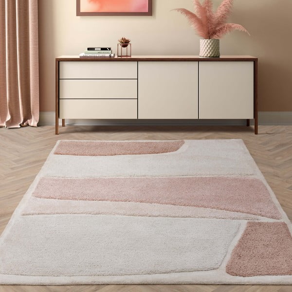 Covor roz/crem 160x230 cm Horizon – Asiatic Carpets-image-1