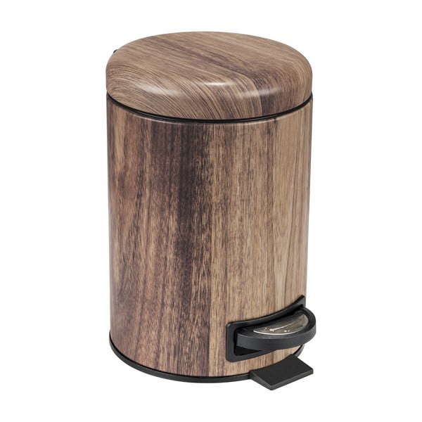 Coș de gunoi cu pedală din oțel 3 l Acacia – Wenko-image-2