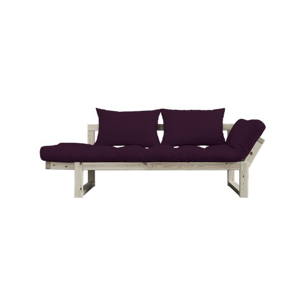 Canapea extensibilă Karup Edge Natural/Purple Plum-image-2