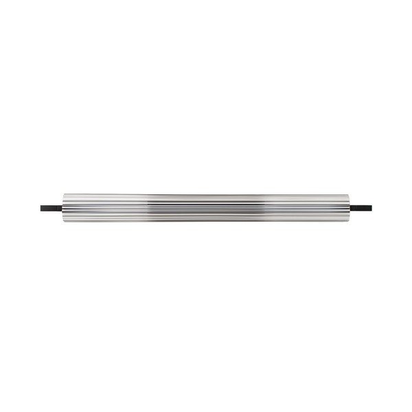 Aplică de perete negru-mat LED cu intensitate reglabilă din aluminiu Glovia – Nova Luce