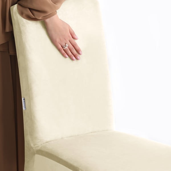 Husă crem elastică pentru scaun 48 cm Sento – Restilo-image-4
