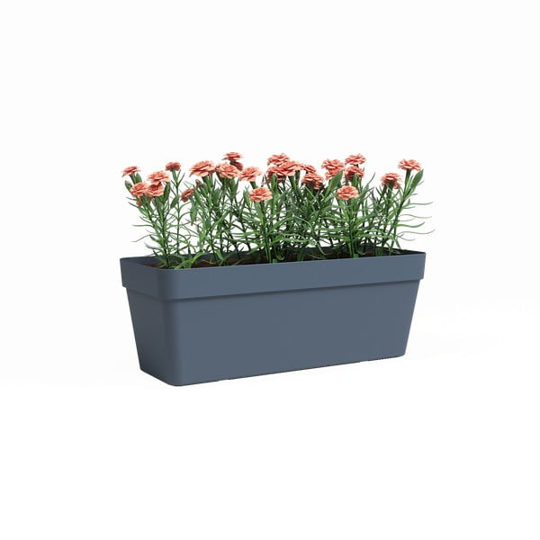 Jardinieră din plastic reciclat cu sistem de auto-irigare 50 cm Capri – Artevasi-image-2