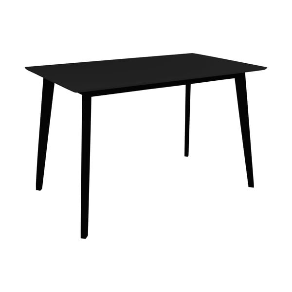 Masă de dining cu blat negru 70x120 cm Vojens – Bonami Essentials