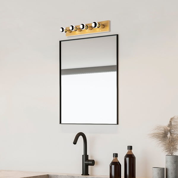 Aplică de perete aurie Mirro – Opviq lights-image-1