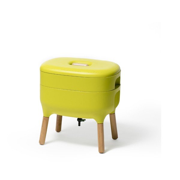 Coș pentru compost verde 21,7 l Urbalive – Plastia-image-4