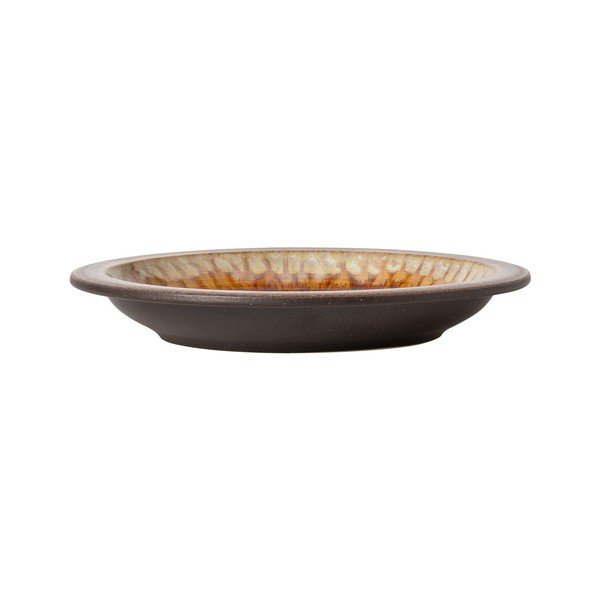 Farfurie maro pentru desert  din gresie ø 20 cm Poterie – Casafina-image-2