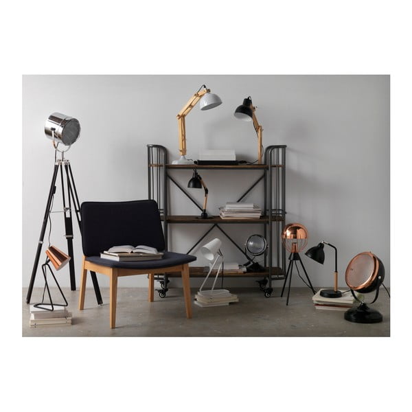 Veioză Geese Wooden, negru-image-1