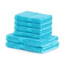 Prosoape de baie albastre 6 buc. din amestec de bambus din frotir Bamby – DecoKing