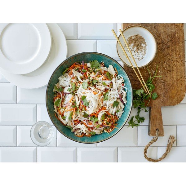 Bol verde/negru din gresie ø 30 cm Gastro Green/Black – Bitz-image-1