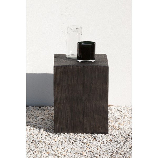 Măsuță auxiliară pentru grădină Ezeis Ecotop, 35 x 35 cm, gri-image-1