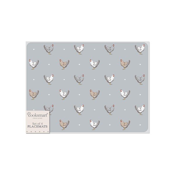 Set 4 suporturi pentru farfurie 29x21 cm Farmers Kitchen - Cooksmart ®-image-2