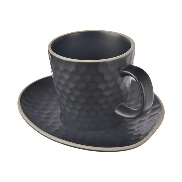 Ceașcă neagră pentru cappuccino din ceramică 250 ml Tea Time – Orion-image-2