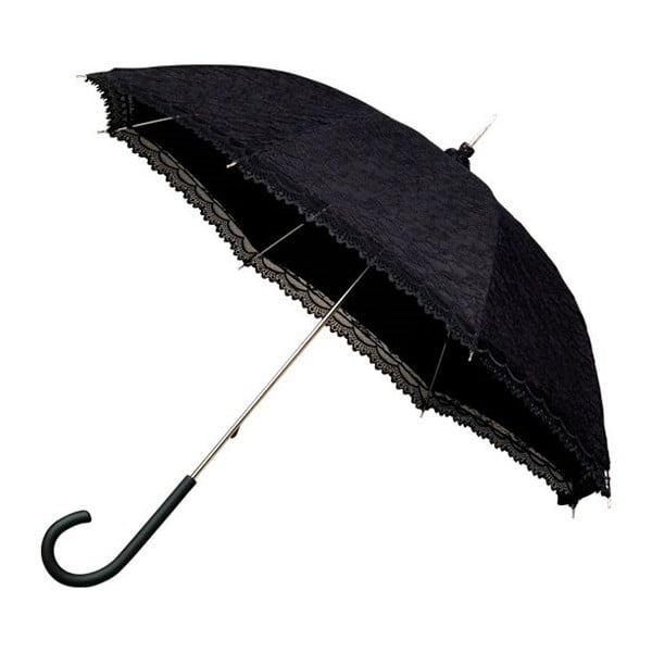 Umbrelă Ambiance Victorian, ⌀ 85 cm, negru
