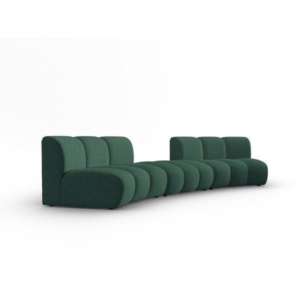Canapea verde 367 cm Lupine – Micadoni Home-image-2
