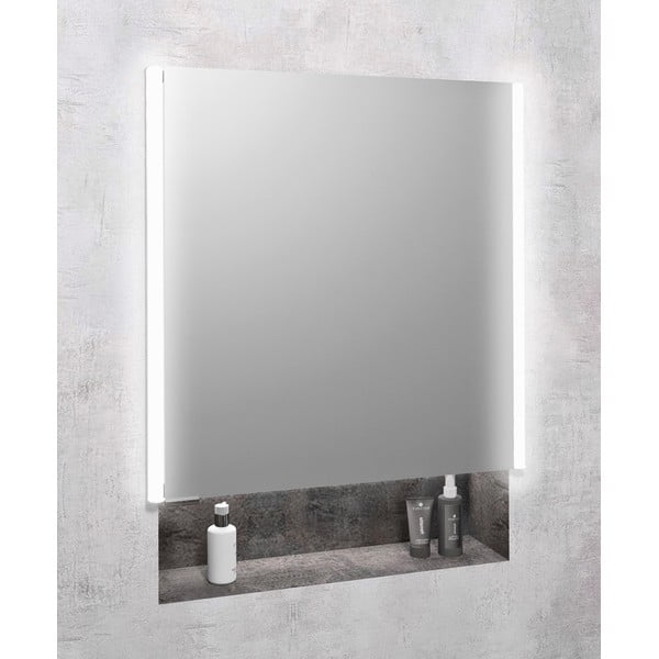 Dulap de baie gri 65x70 cm Integra – Sapho
