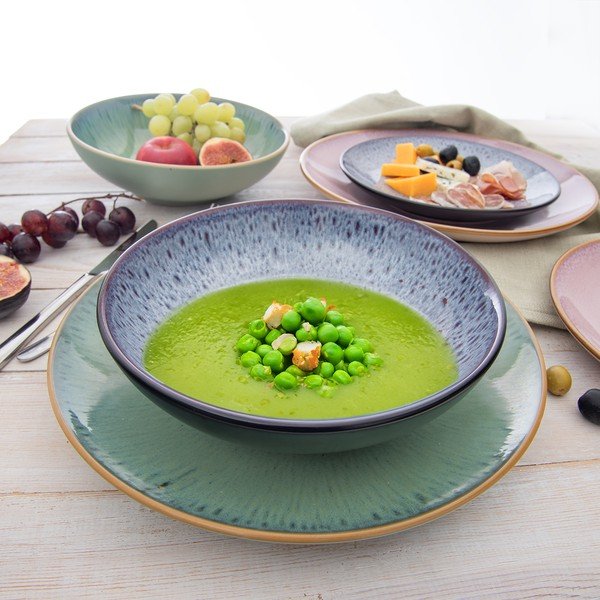 Farfurie mov adâncă din ceramică ø 20,5 cm Glaze – Orion-image-2