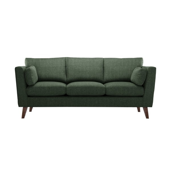 Canapea Jalouse Maison Elisa, 207 cm, verde închis