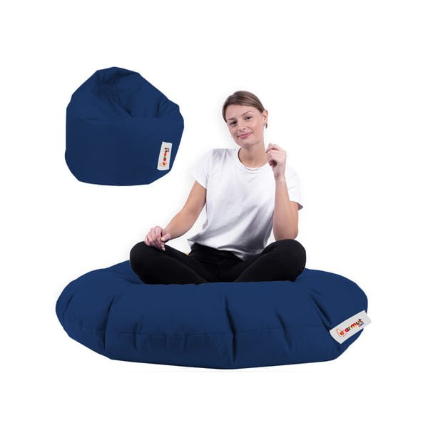 Beanbag pentru grădină albastru închis Lyzi – Floriane Garden-image-3