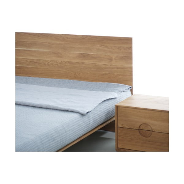 Pat din lemn de stejar tratat cu ulei Mazzivo Nobby, 120 x 210 cm-image-1