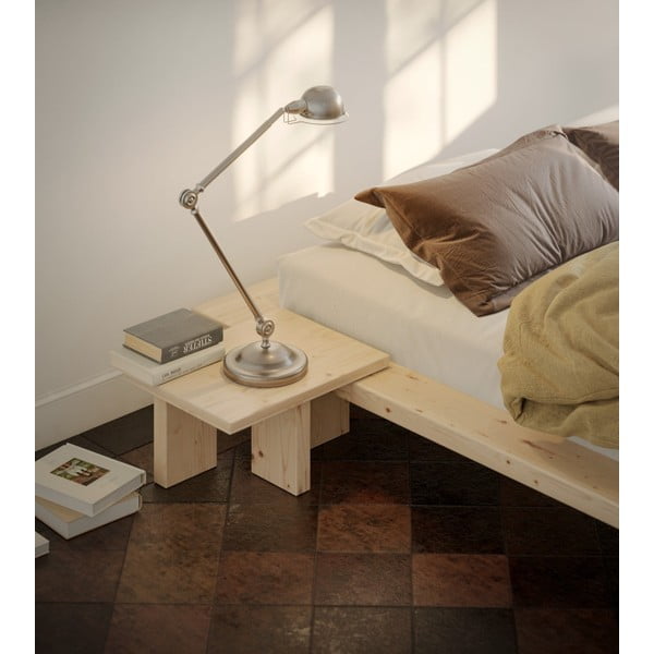 Noptieră în culoare naturală din lemn de pin Japan – Karup Design-image-4