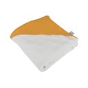Prosop cu glugă pentru copii galben din muselină 75x75 cm – Bébé Douceur