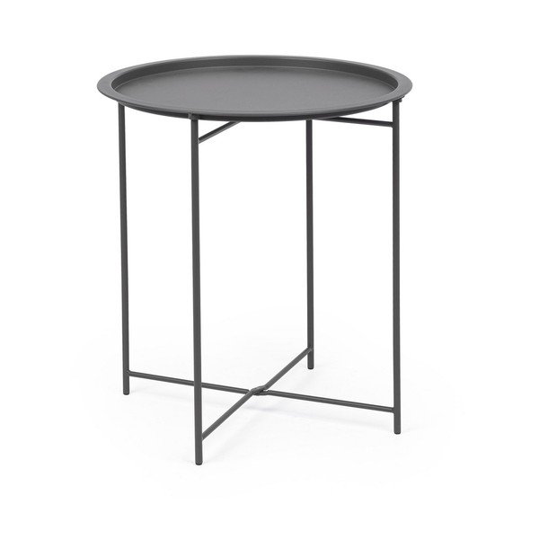 Măsuță de grădină rotundă din oțel ø 46 cm Austin – Bizzotto