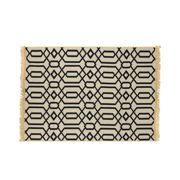 Covor Ya Rugs Kenar, 120 x 180 cm, albastru - bej-image-1