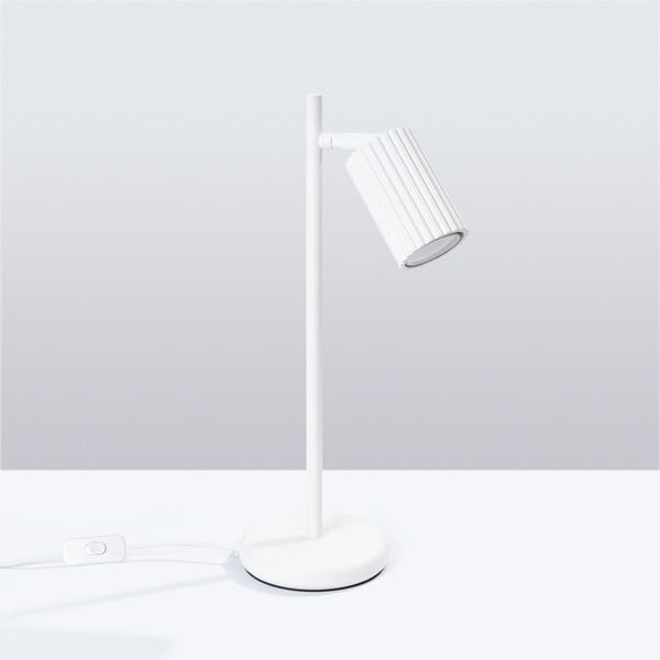 Veioză albă (înălțime 43 cm) Gleam – Sollux-image-3