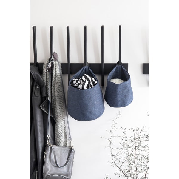 Coș de depozitare din material textil ø 22x22 cm Soft Storage – Bigso Box of Sweden-image-2