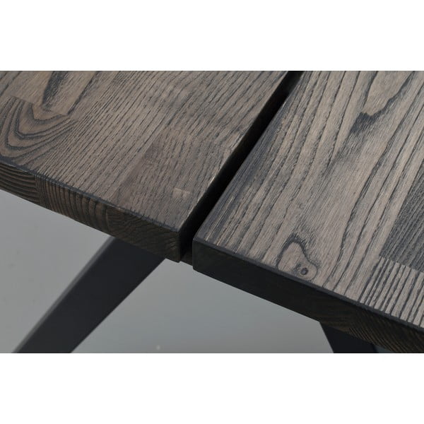 Masă de dining extensibilă cu blat din lemn de stejar 220x100 cm Carradale - Rowico-image-4