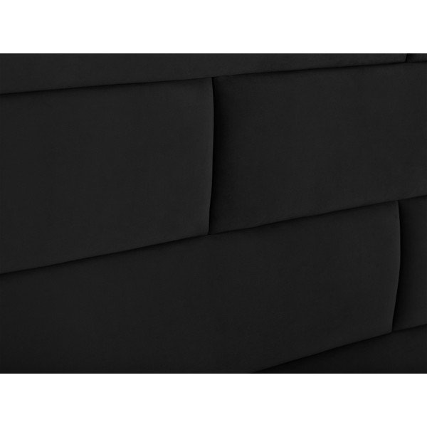 Tăblie pat Cosmopolitan New York, lățime 140 cm, negru-image-3