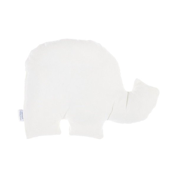 Pernă din amestec de bumbac pentru copii Mike & Co. NEW YORK Pillow Toy Elephant, 34 x 24 cm, gri-image-1